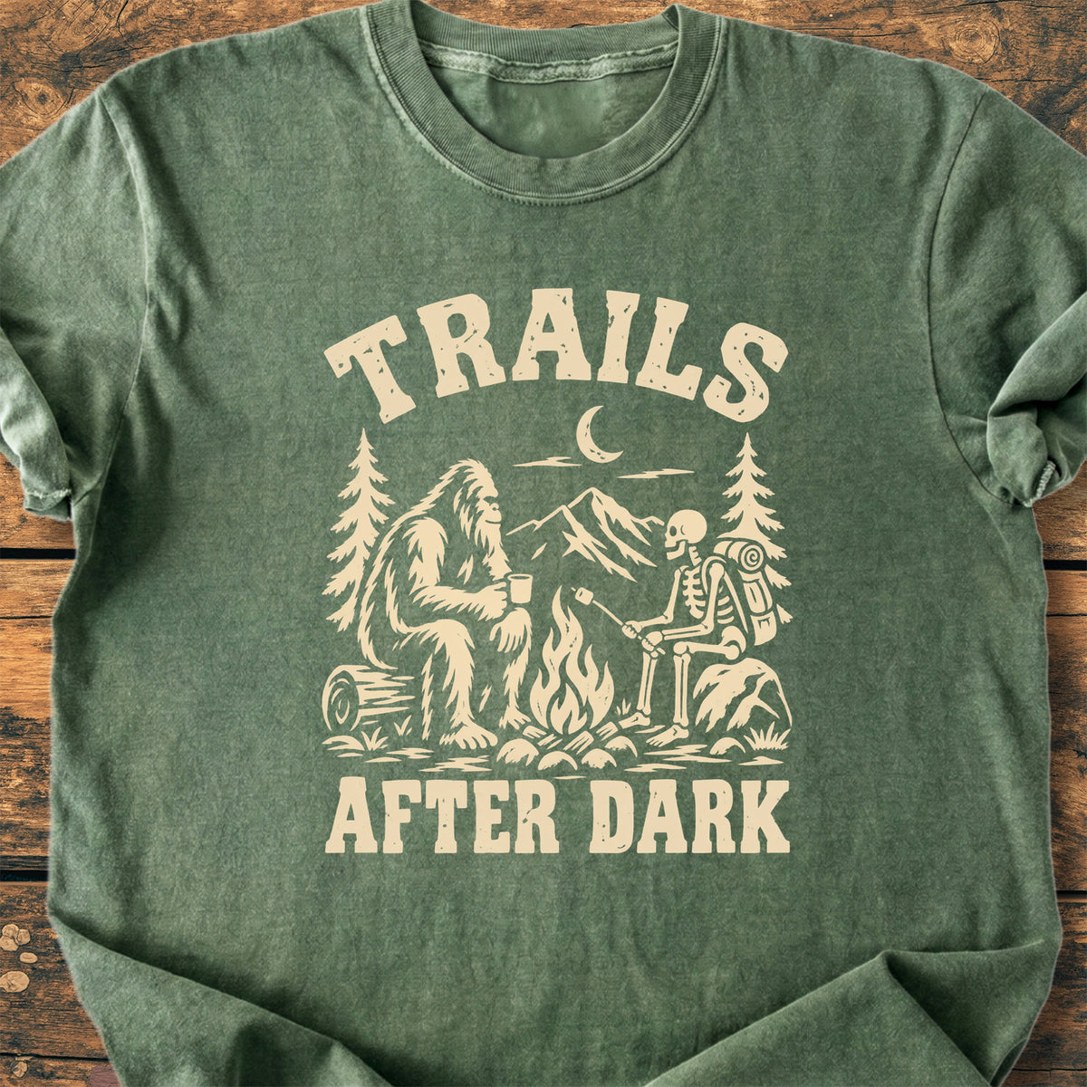 Trails After Dark - Premium Vintage Tee