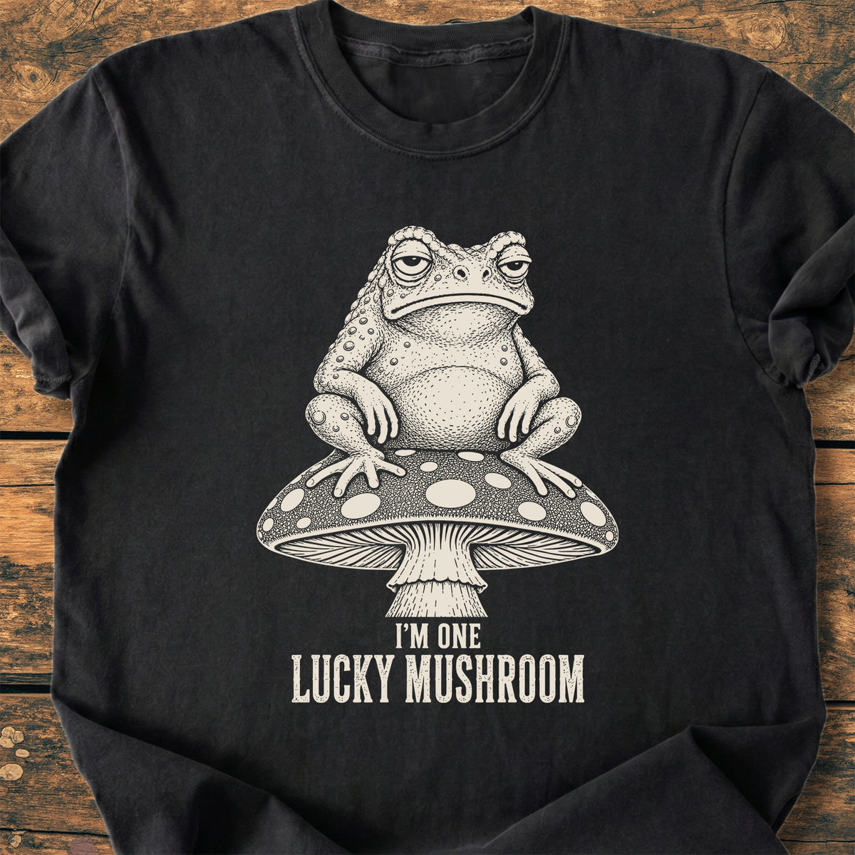 Lucky Mushroom - Premium Vintage Tee