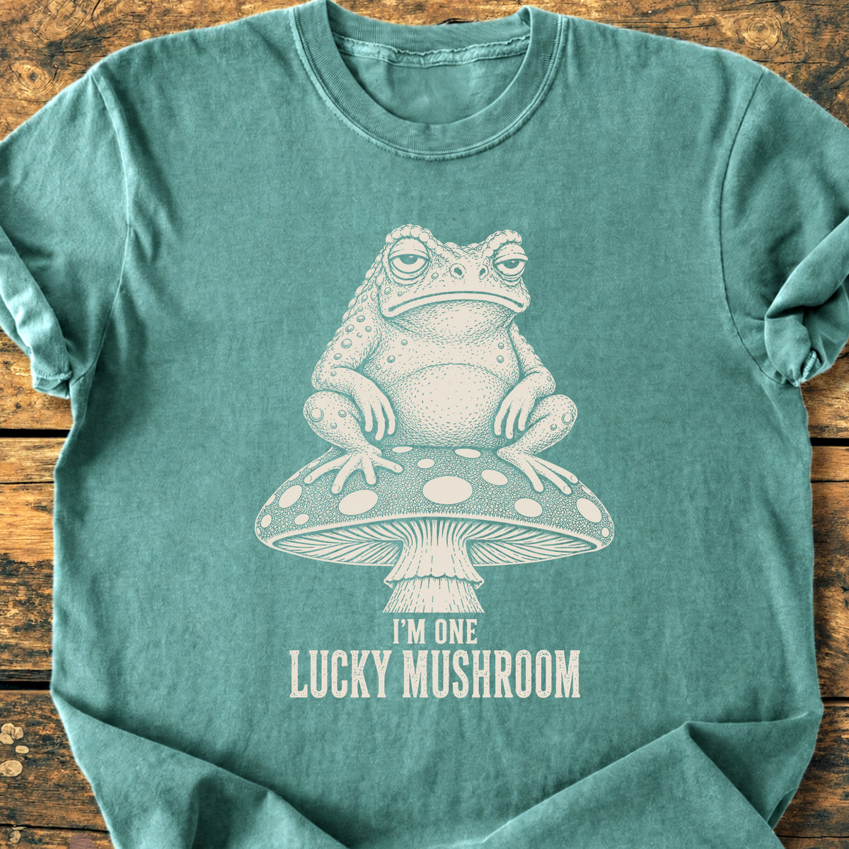 Lucky Mushroom - Premium Vintage Tee