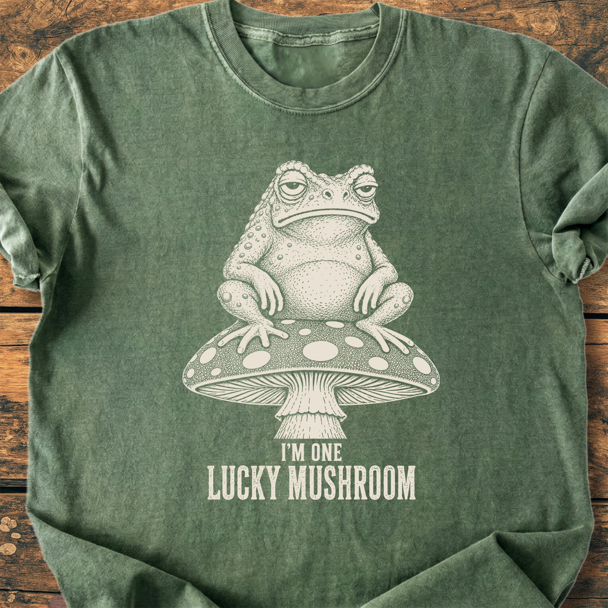 Lucky Mushroom - Premium Vintage Tee