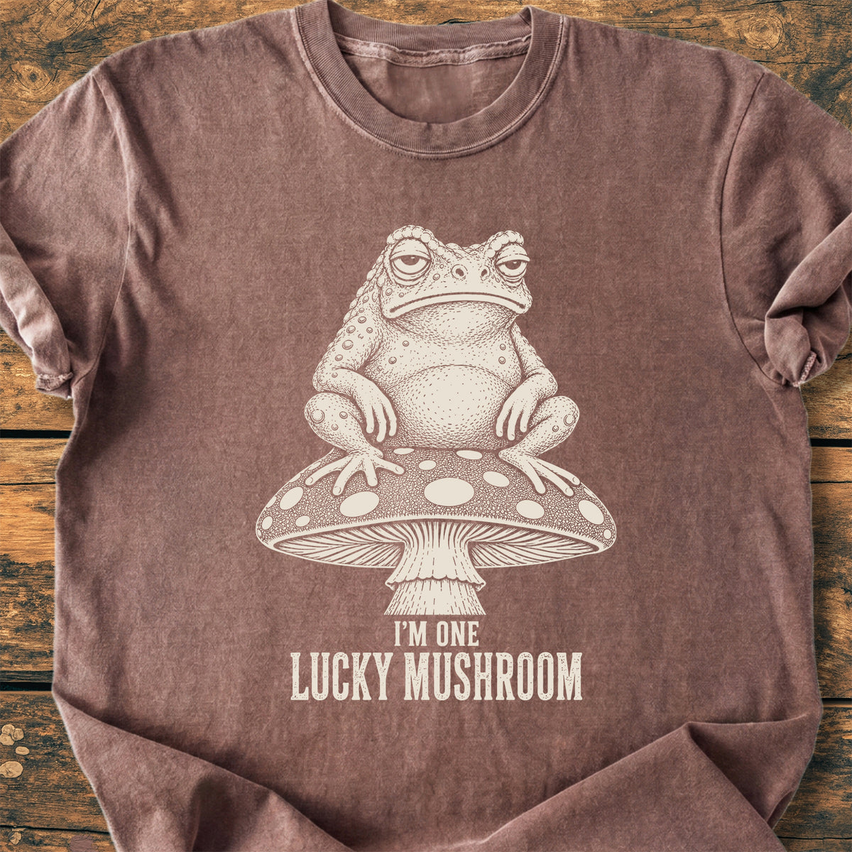 Lucky Mushroom - Premium Vintage Tee
