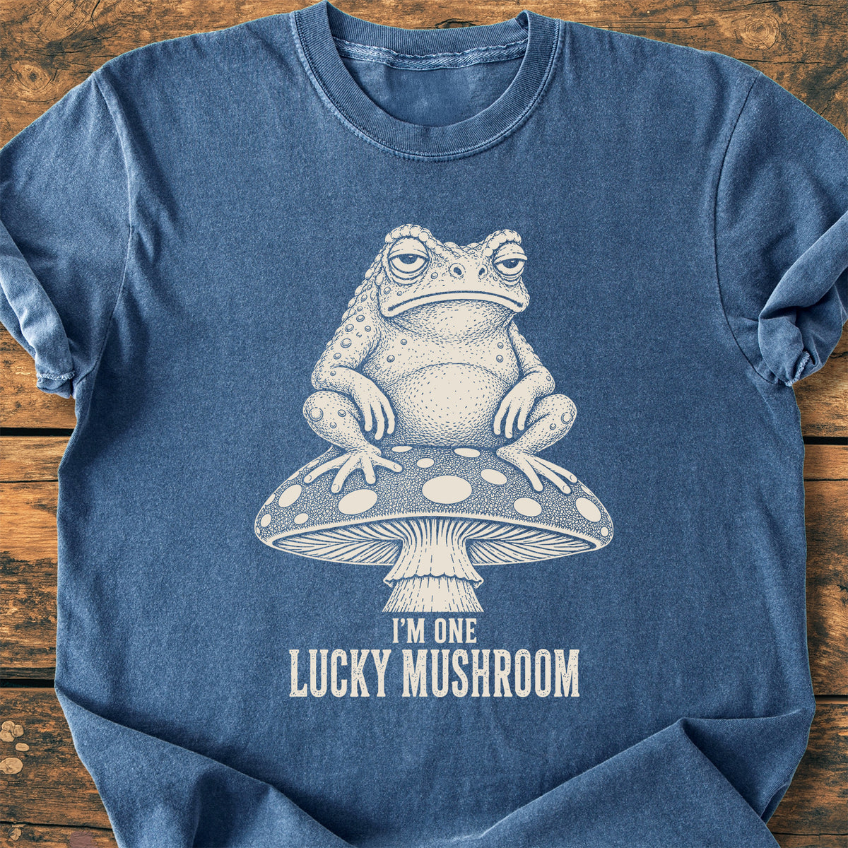 Lucky Mushroom - Premium Vintage Tee