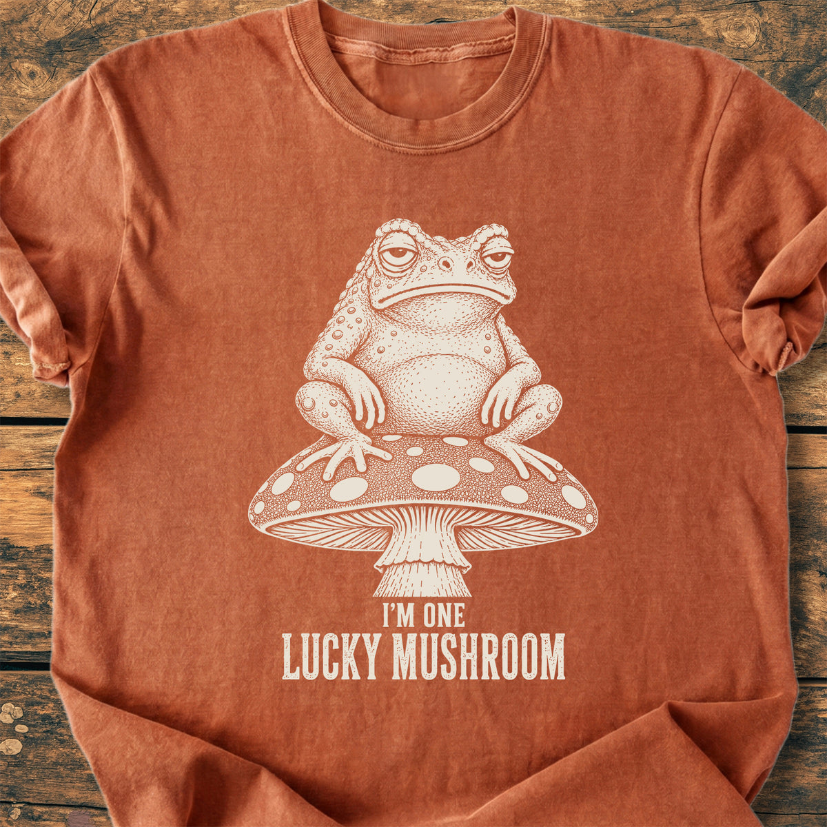 Lucky Mushroom - Premium Vintage Tee