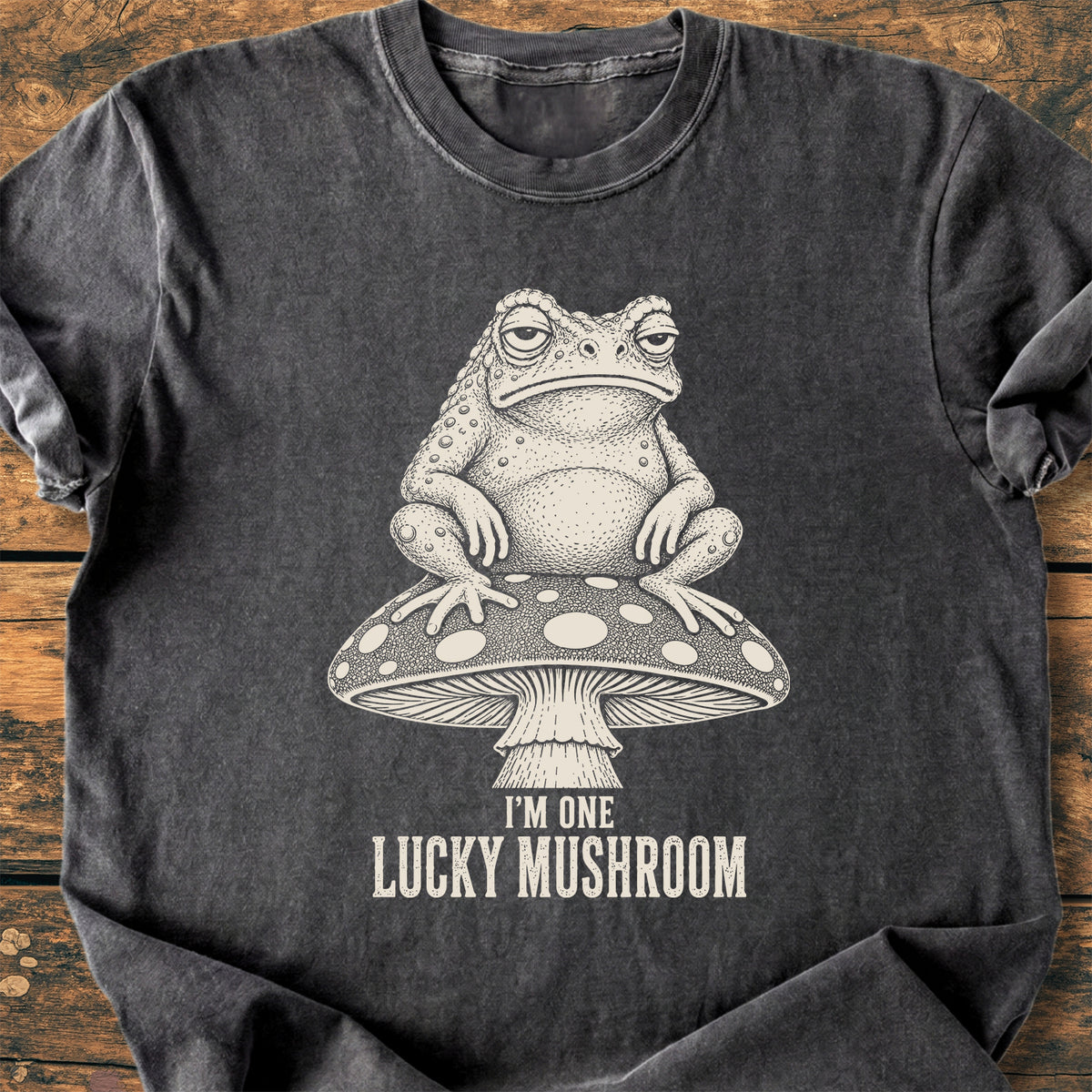 Lucky Mushroom - Premium Vintage Tee