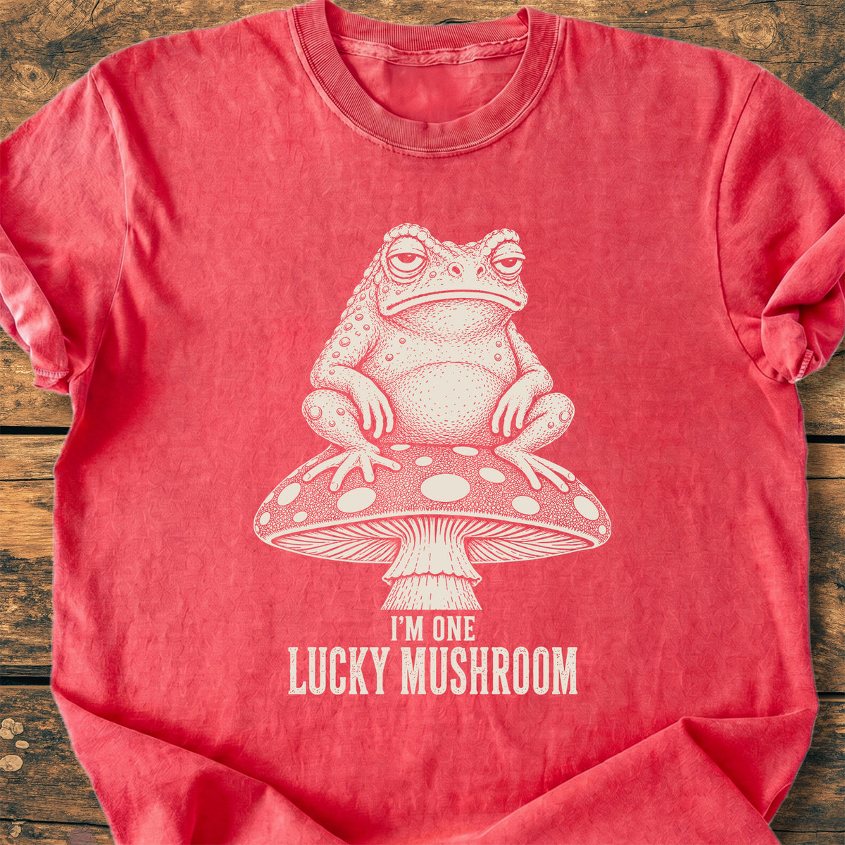 Lucky Mushroom - Premium Vintage Tee