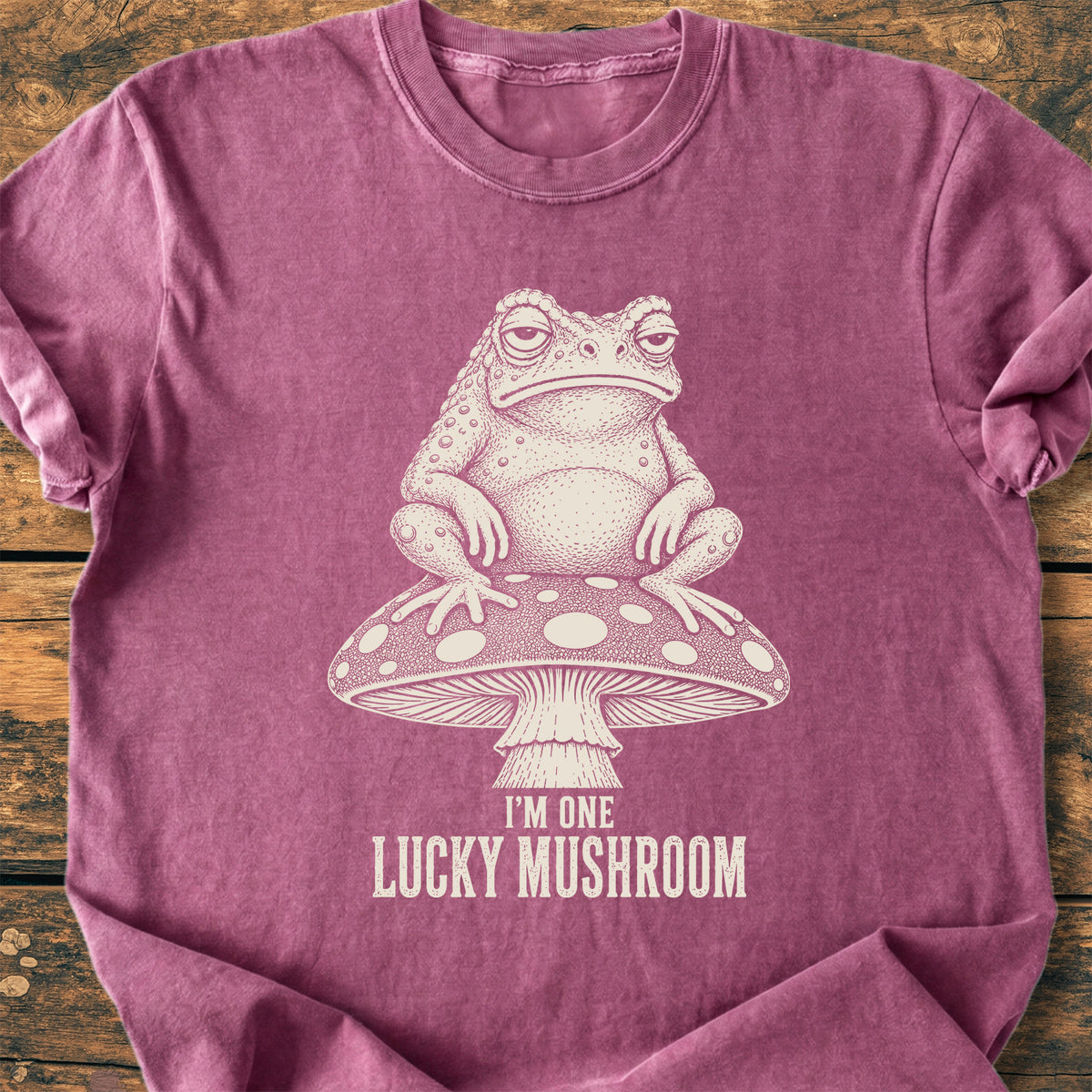 Lucky Mushroom - Premium Vintage Tee