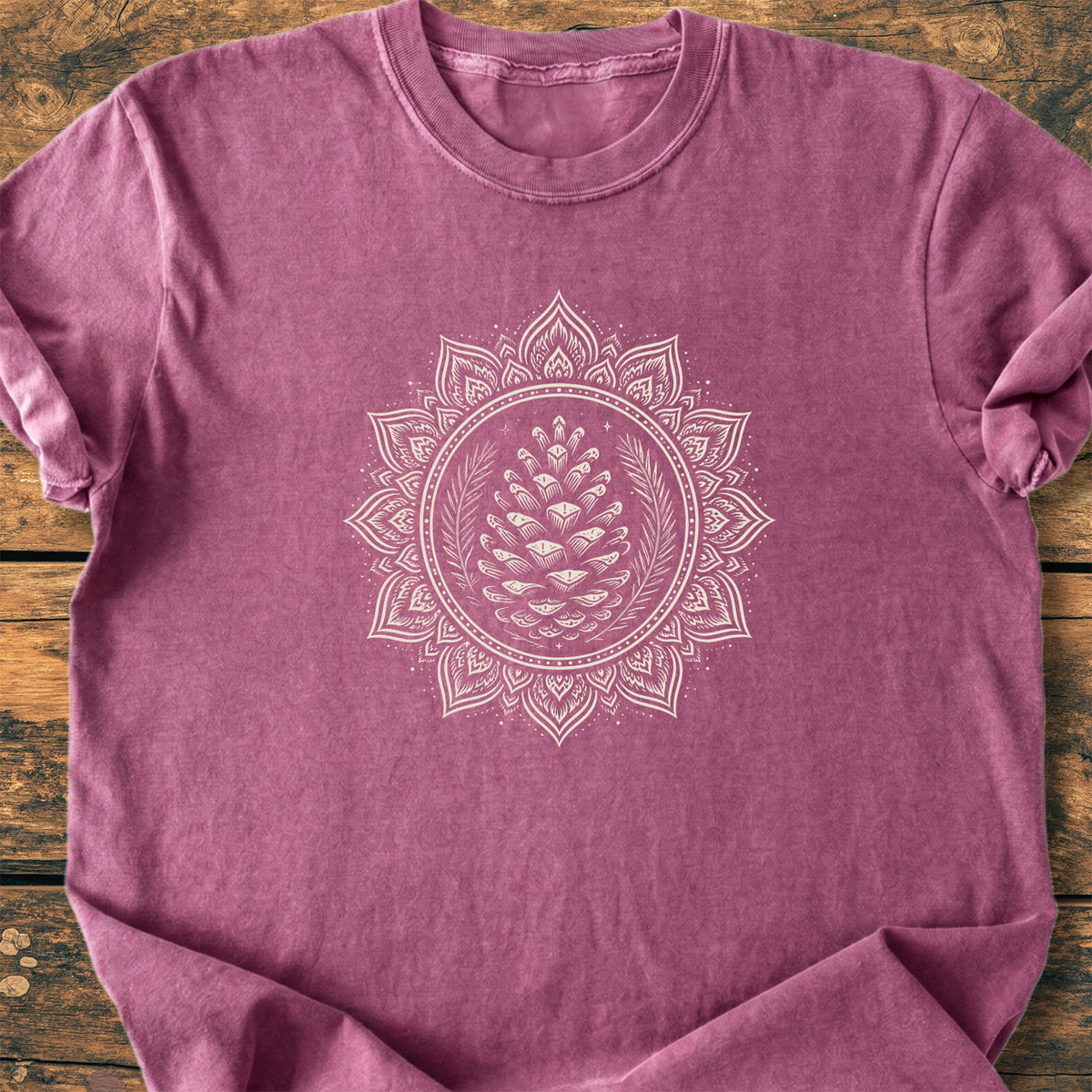 Pine Cone Mandala - Premium Vintage Tee