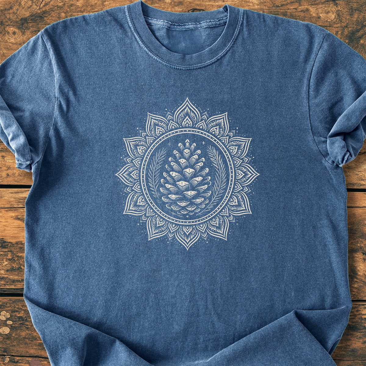 Pine Cone Mandala - Premium Vintage Tee