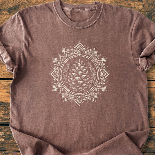 Pine Cone Mandala - Premium Vintage Tee
