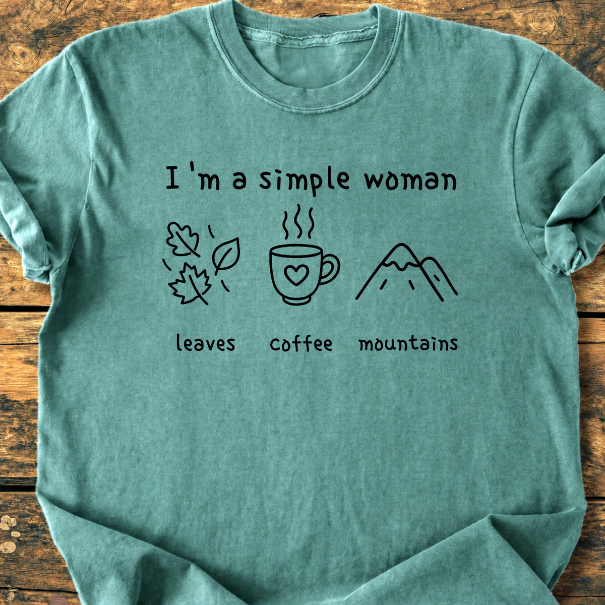 Simple Woman Fall - Premium Vintage Tee