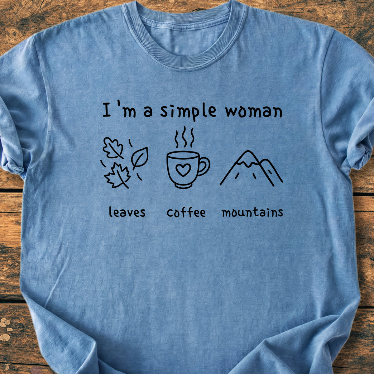 Simple Woman Fall - Premium Vintage Tee