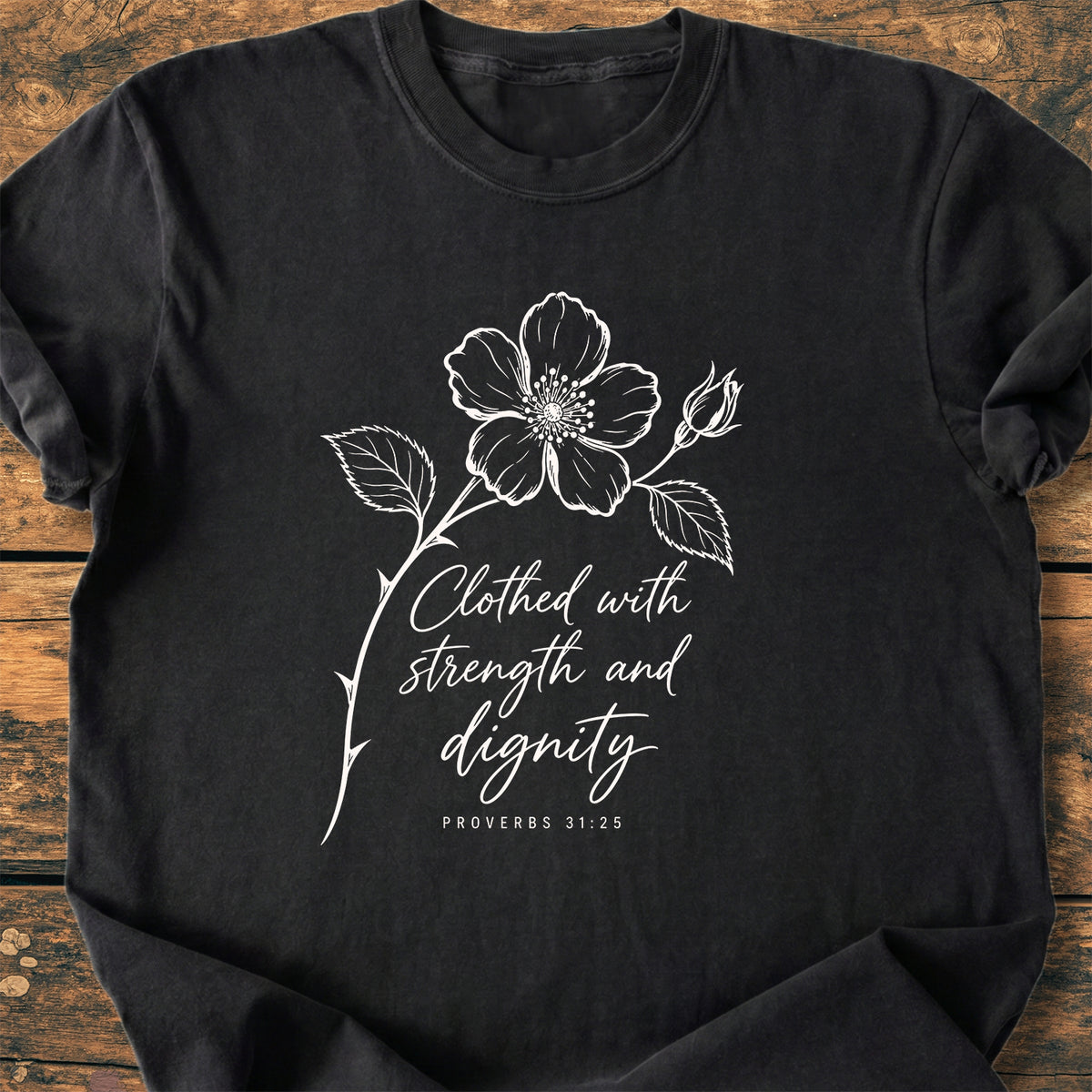 Strength And Dignity - Premium Vintage Tee