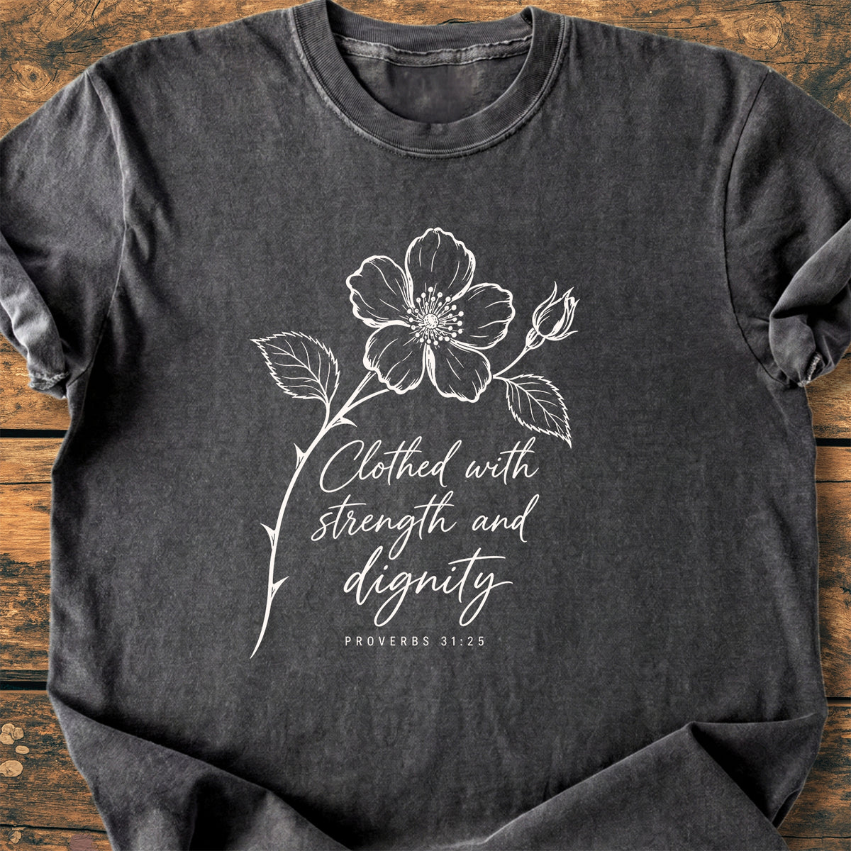 Strength And Dignity - Premium Vintage Tee