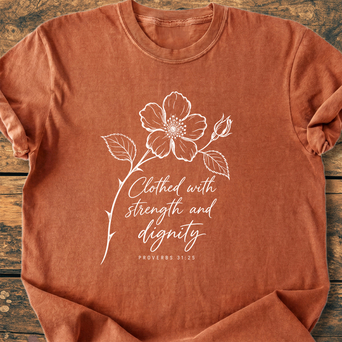 Strength And Dignity - Premium Vintage Tee