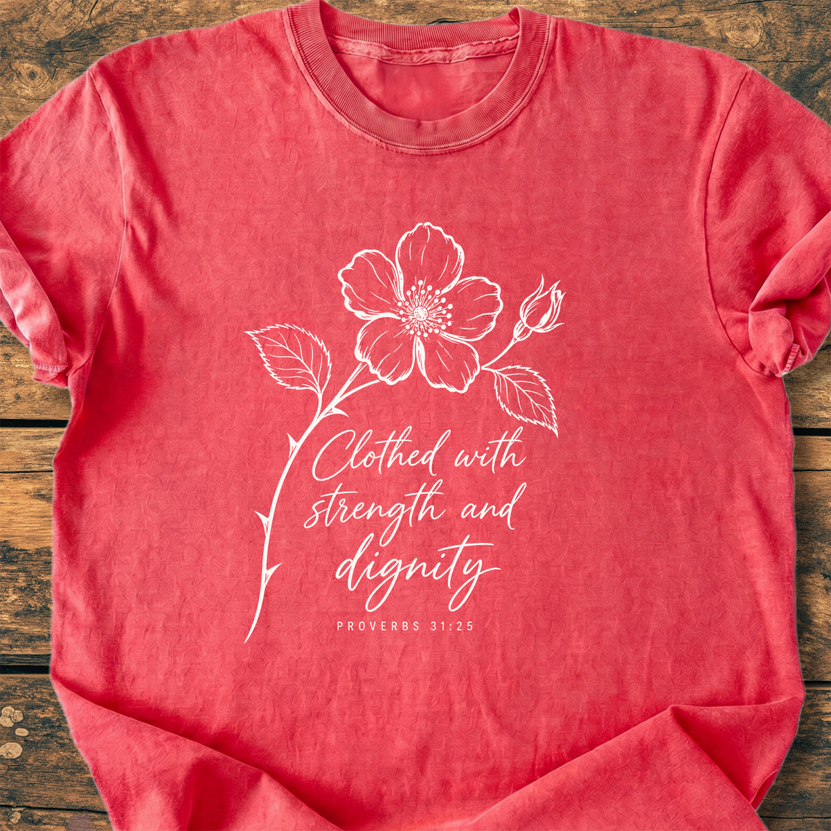 Strength And Dignity - Premium Vintage Tee