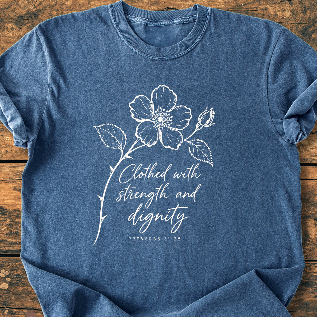 Strength And Dignity - Premium Vintage Tee