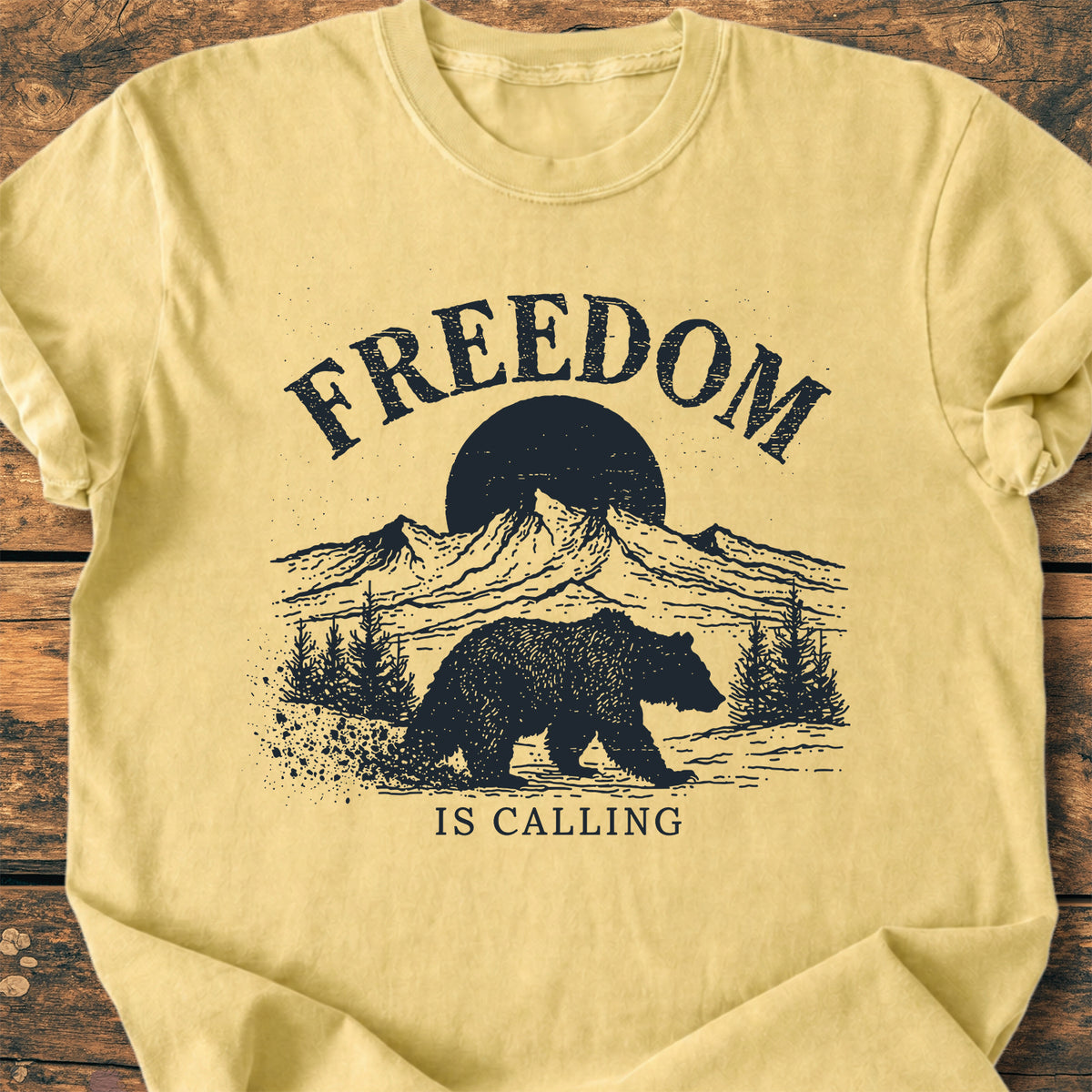 Freedom Is Calling - Premium Vintage Tee