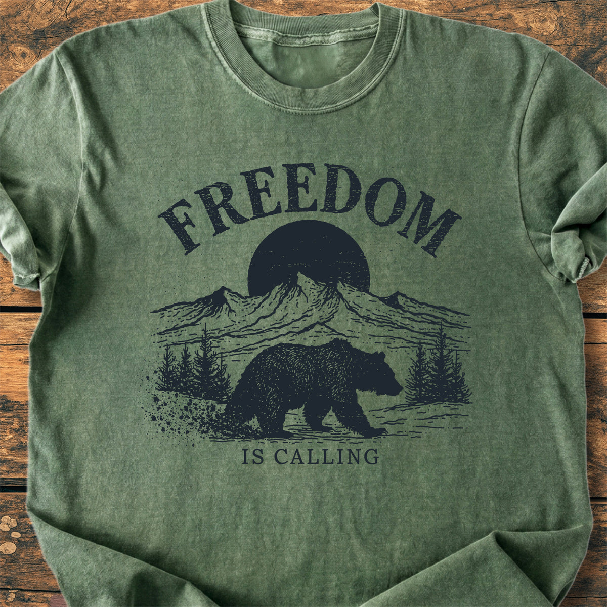 Freedom Is Calling - Premium Vintage Tee