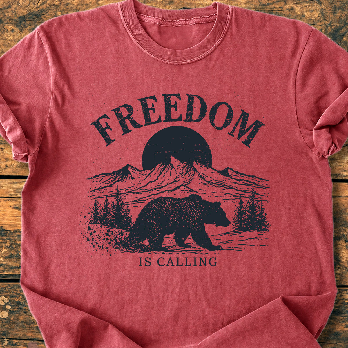 Freedom Is Calling - Premium Vintage Tee