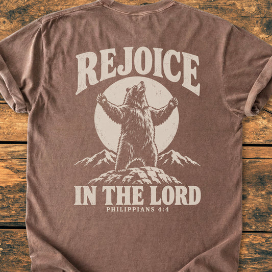Rejoice BACK PRINT - Premium Vintage Tee