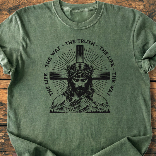 Jesus The Way - Premium Vintage Tee