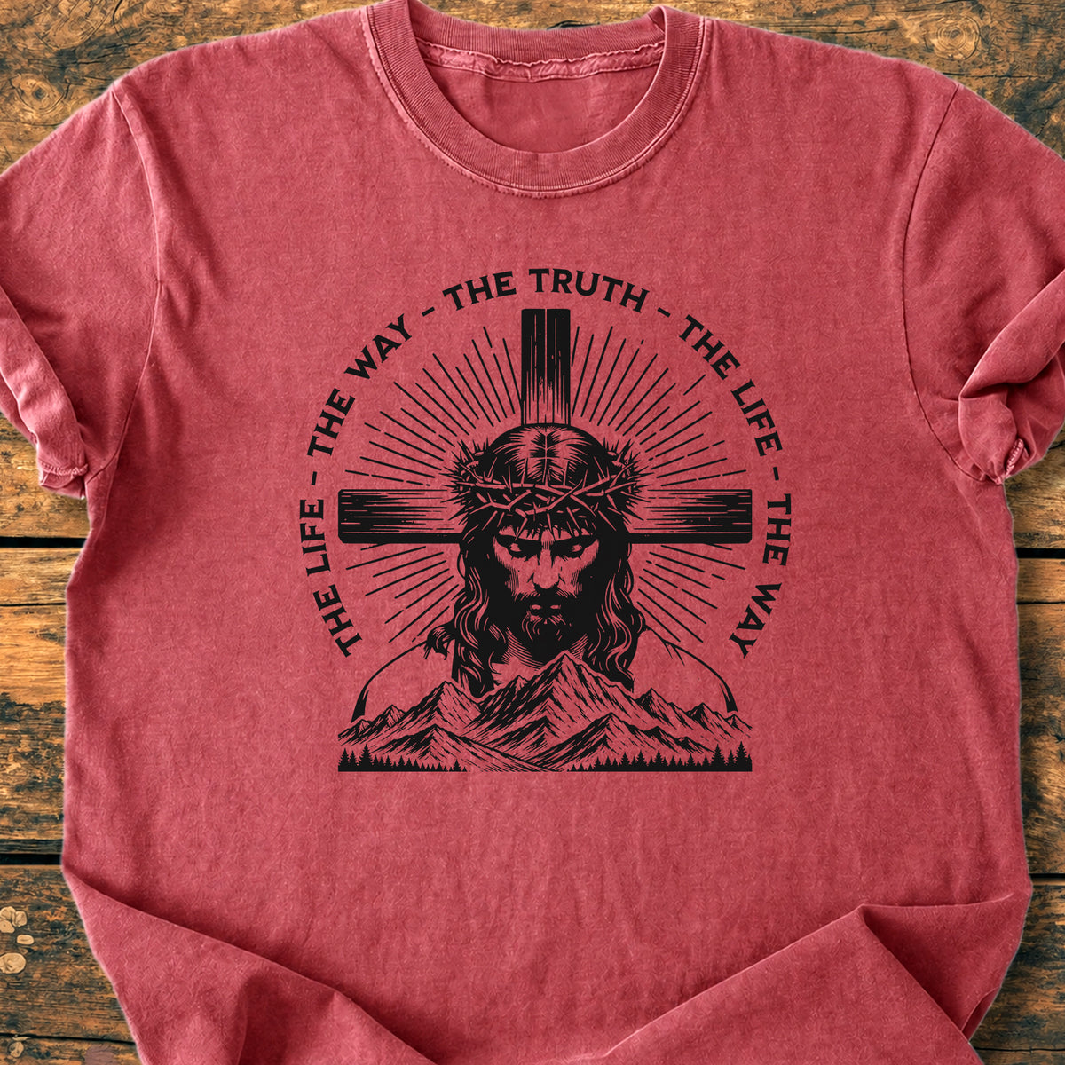 Jesus The Way - Premium Vintage Tee