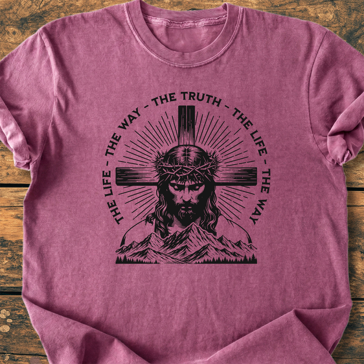 Jesus The Way - Premium Vintage Tee