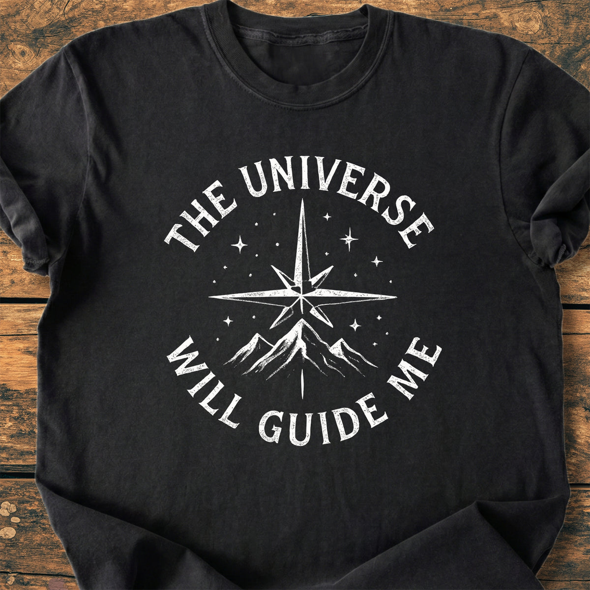 The Universe Will Guide Me - Premium Vintage Tee
