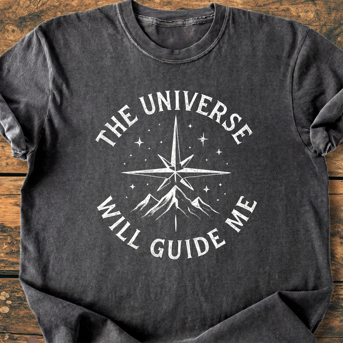 The Universe Will Guide Me - Premium Vintage Tee