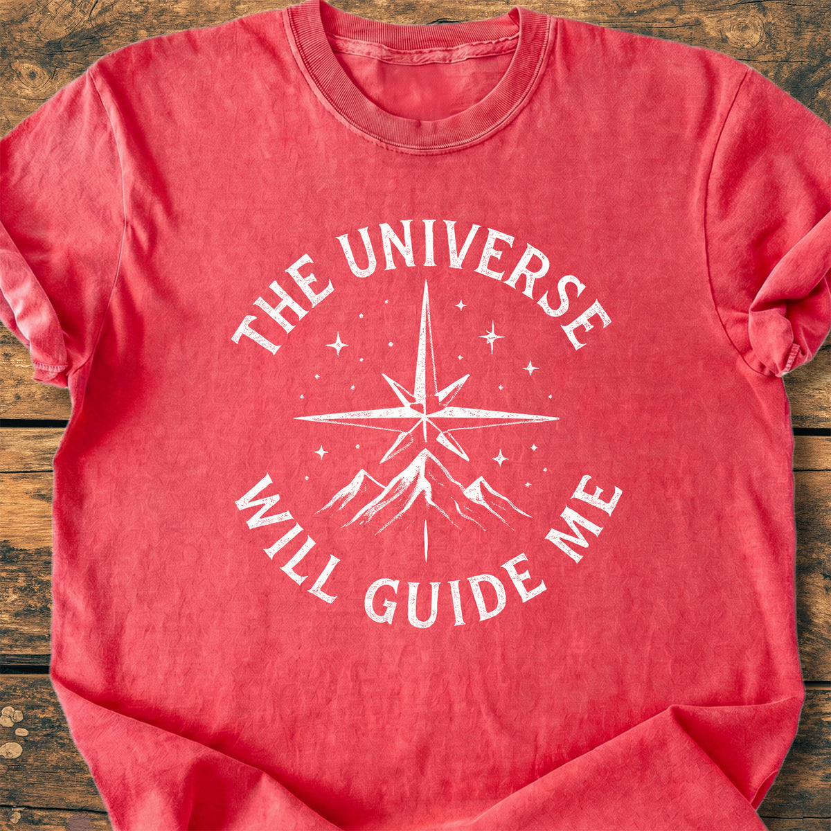 The Universe Will Guide Me - Premium Vintage Tee