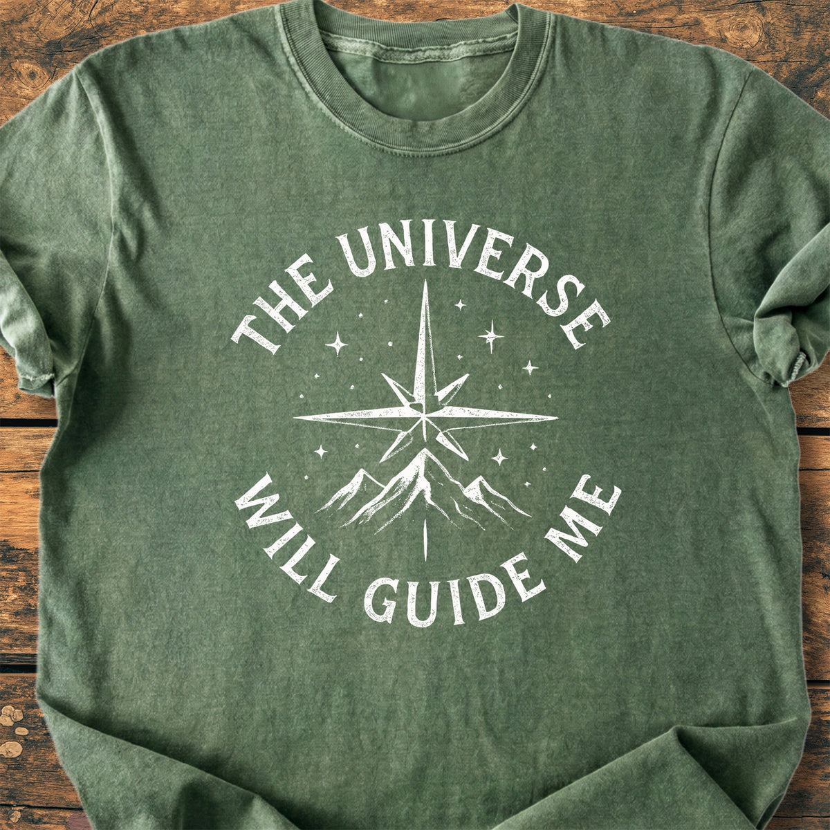 The Universe Will Guide Me - Premium Vintage Tee