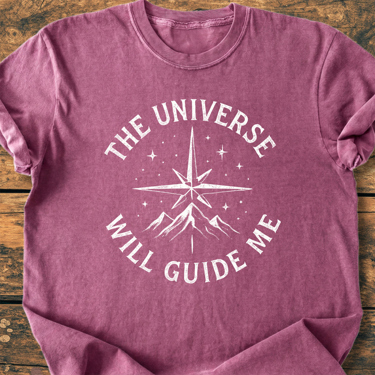 The Universe Will Guide Me - Premium Vintage Tee