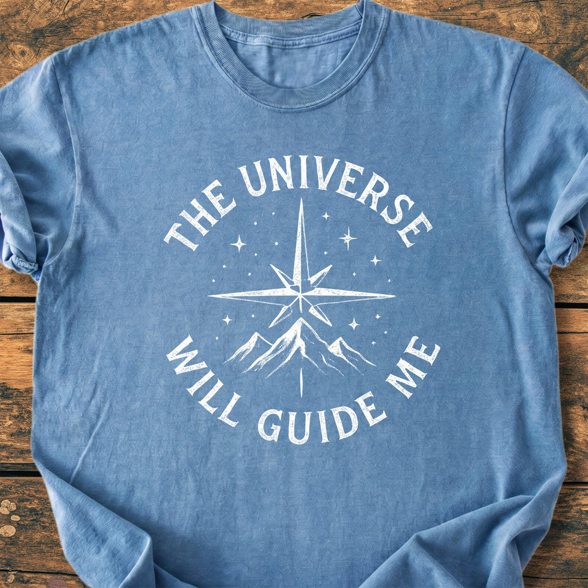 The Universe Will Guide Me - Premium Vintage Tee
