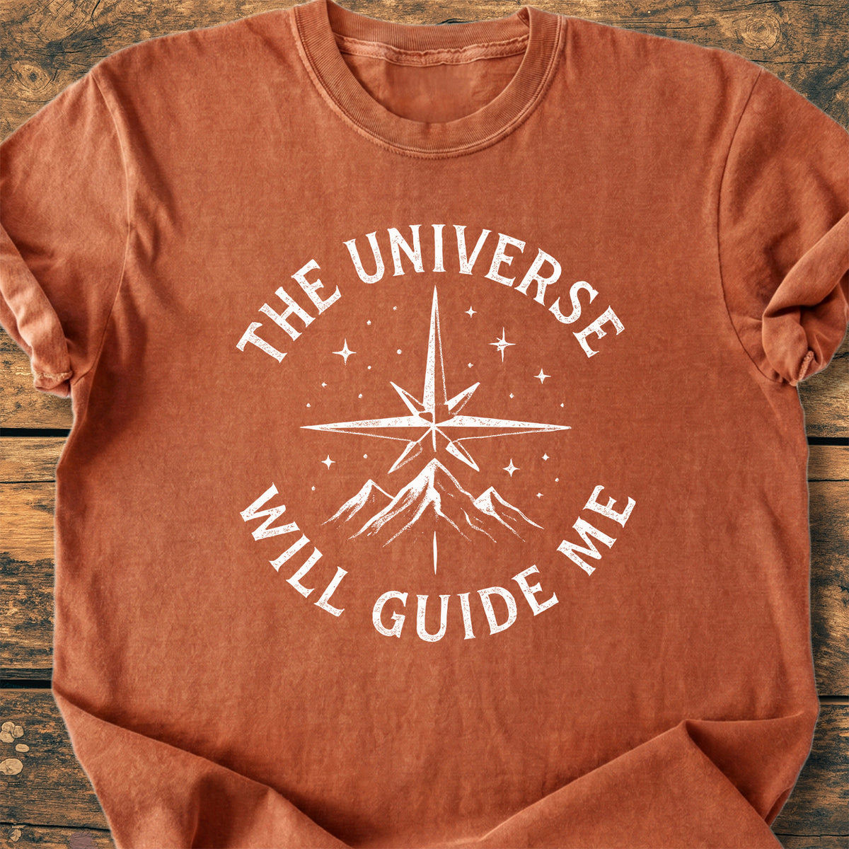 The Universe Will Guide Me - Premium Vintage Tee