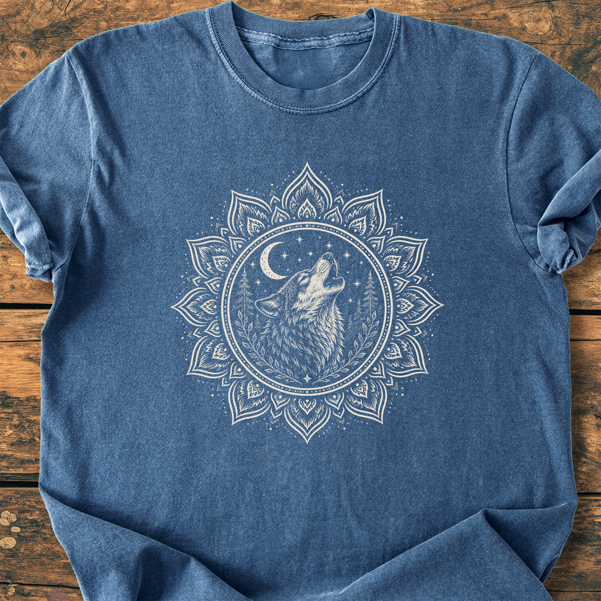 Talking To The Moon Mandala - Premium Vintage Tee