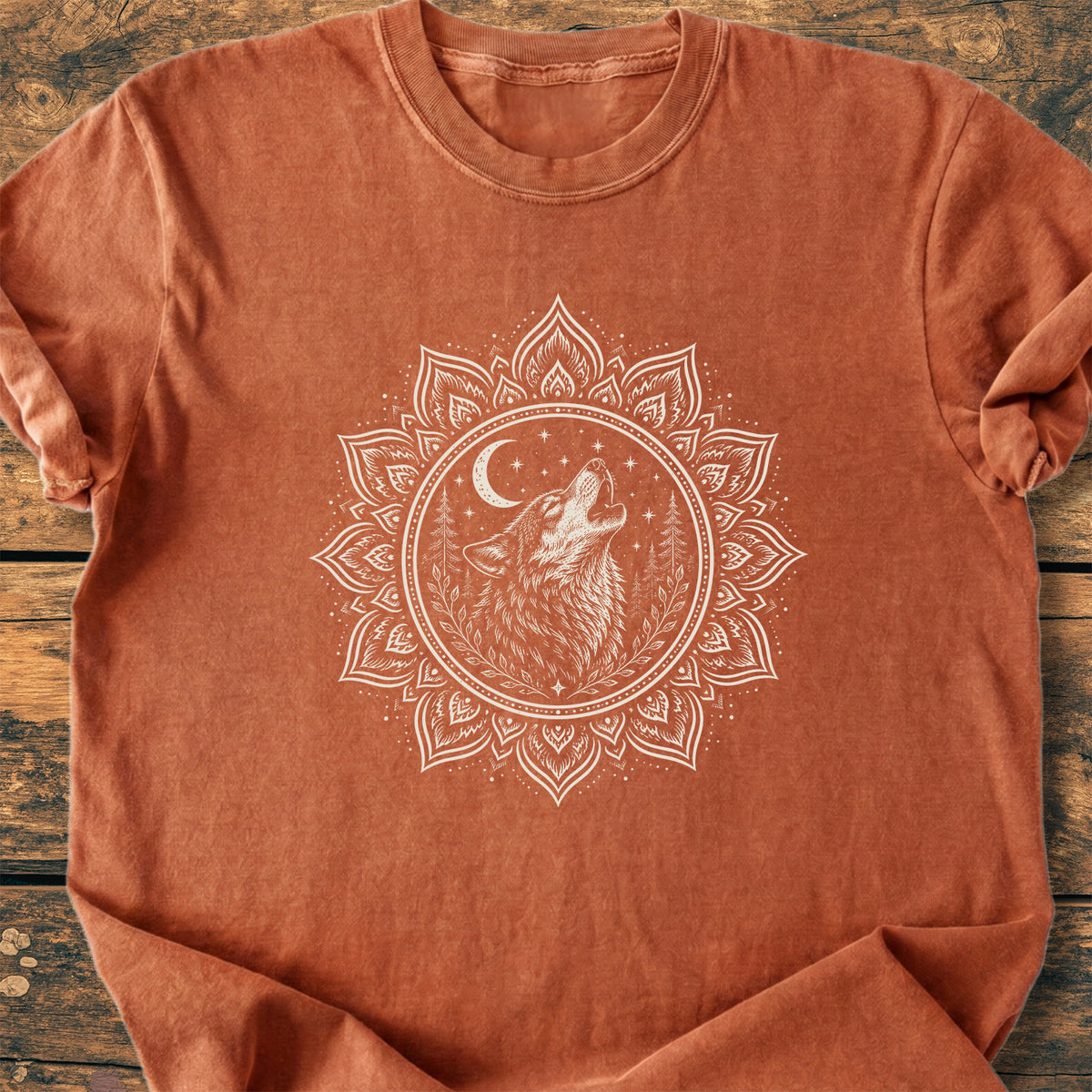 Talking To The Moon Mandala - Premium Vintage Tee
