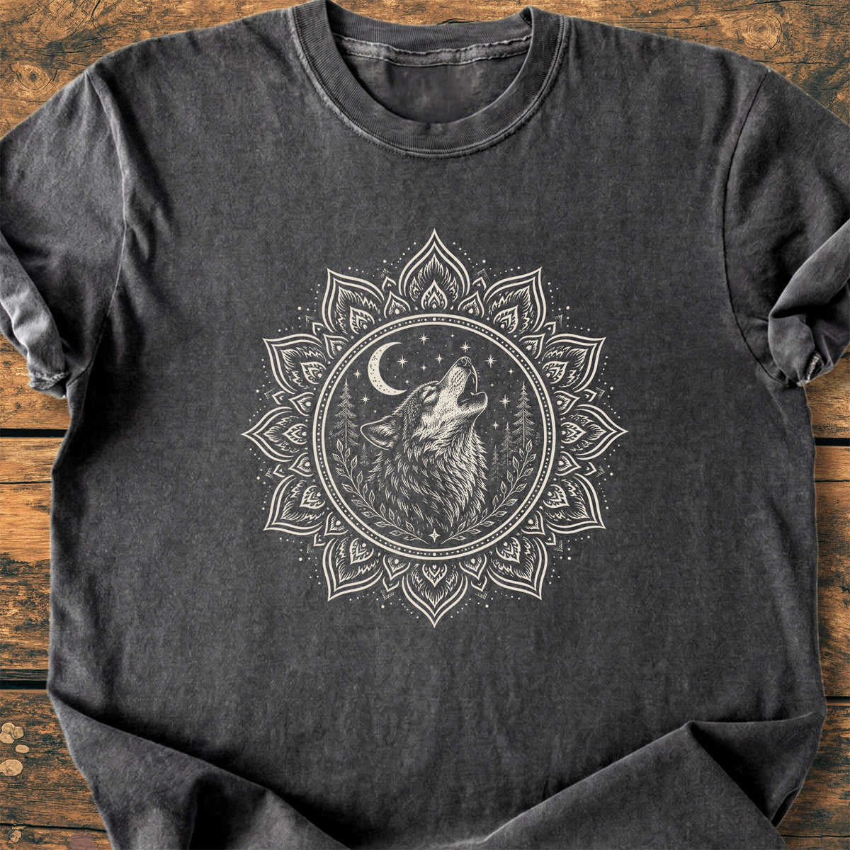 Talking To The Moon Mandala - Premium Vintage Tee