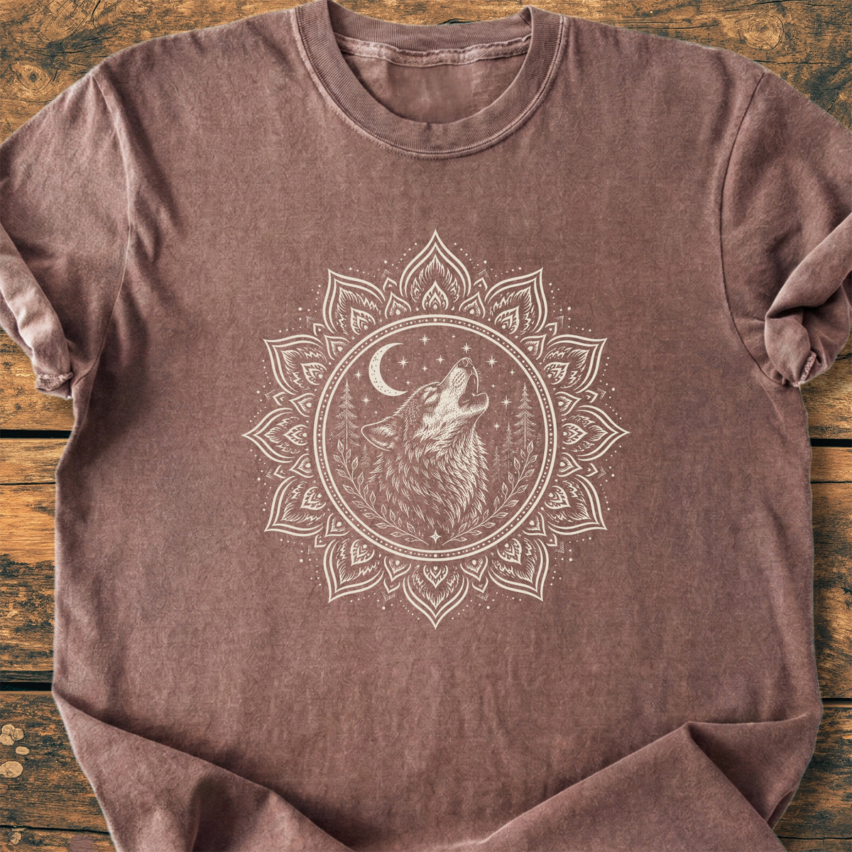 Talking To The Moon Mandala - Premium Vintage Tee