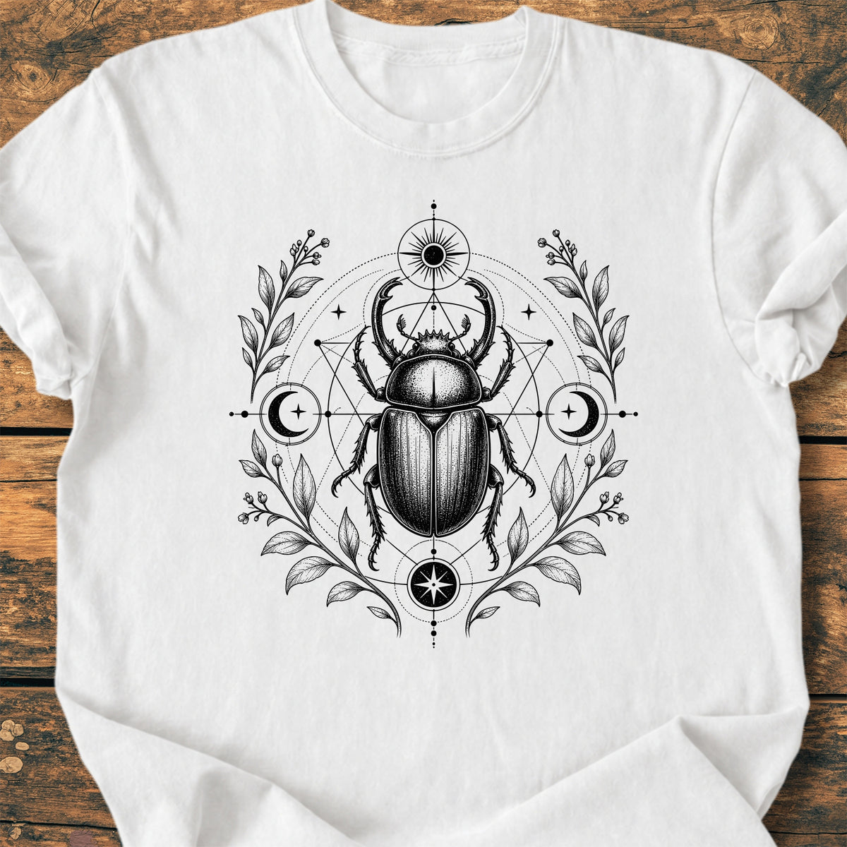 Sacred Beetle - Premium Vintage Tee