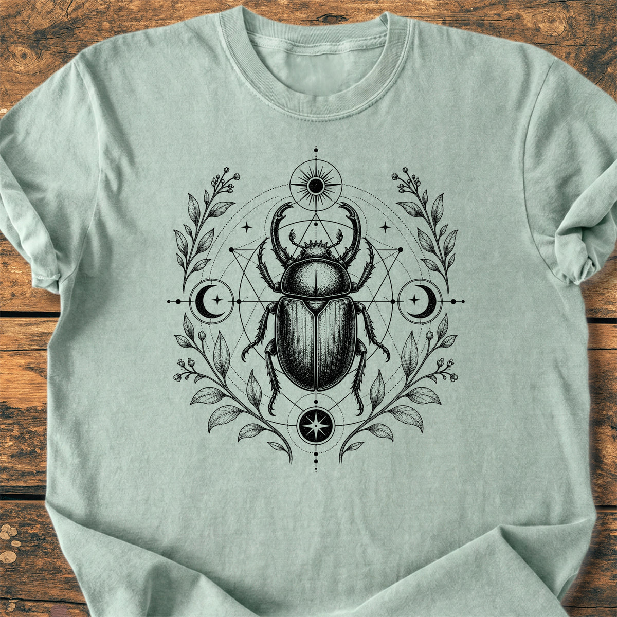 Sacred Beetle - Premium Vintage Tee