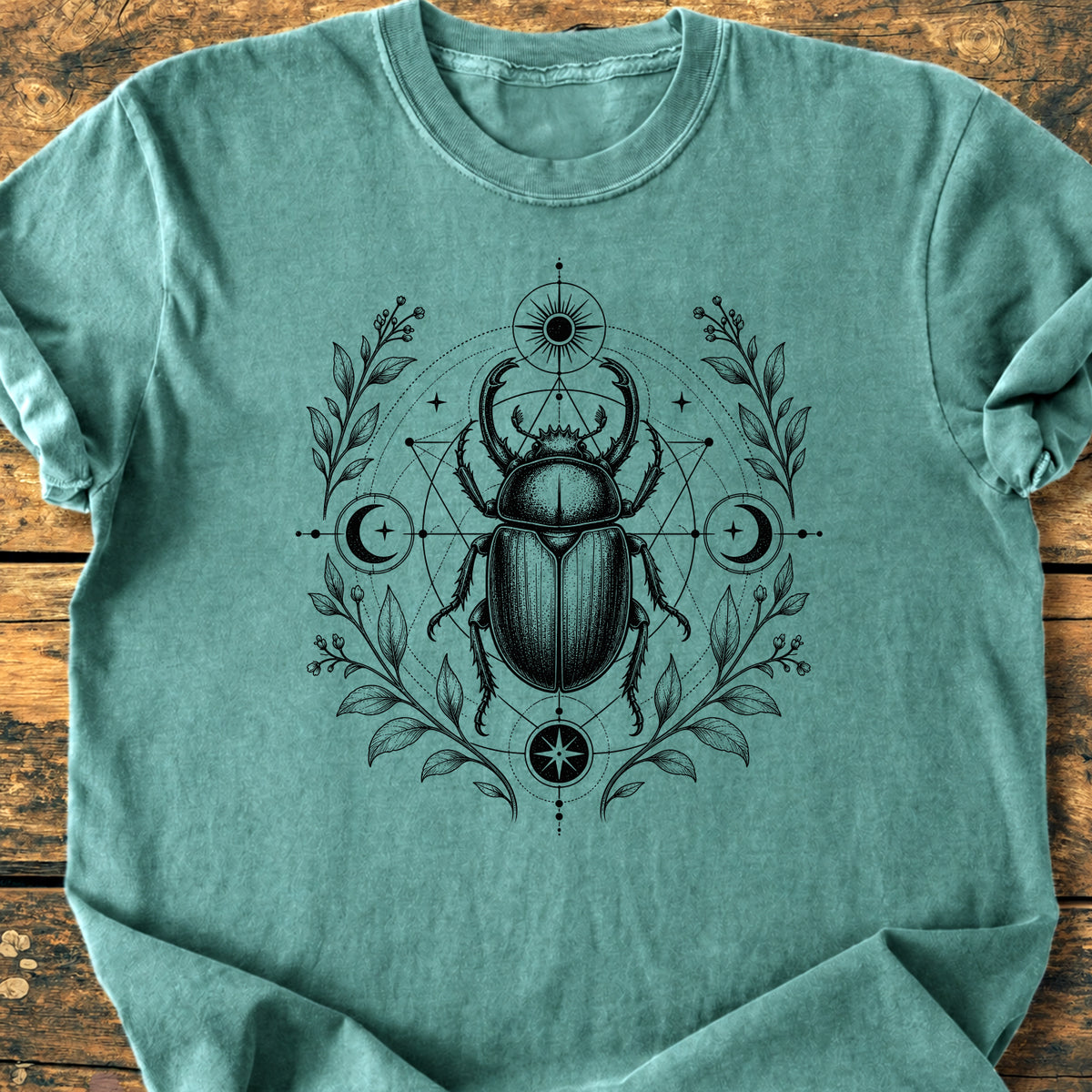 Sacred Beetle - Premium Vintage Tee