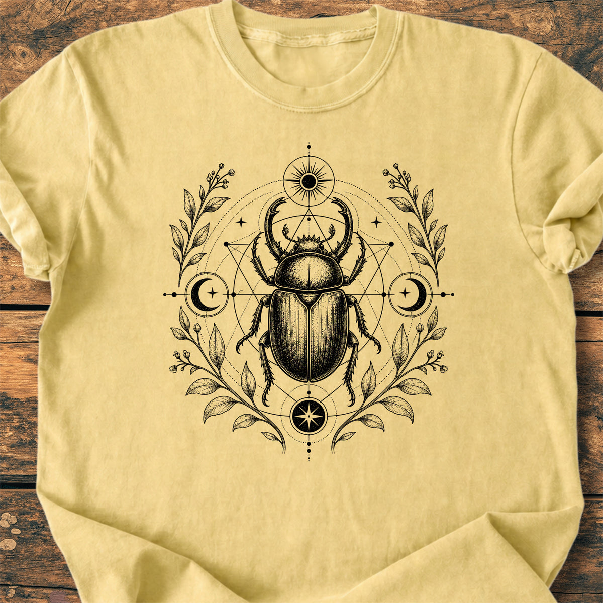 Sacred Beetle - Premium Vintage Tee