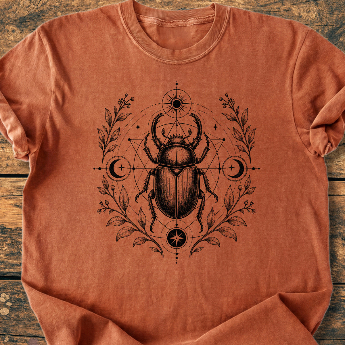 Sacred Beetle - Premium Vintage Tee