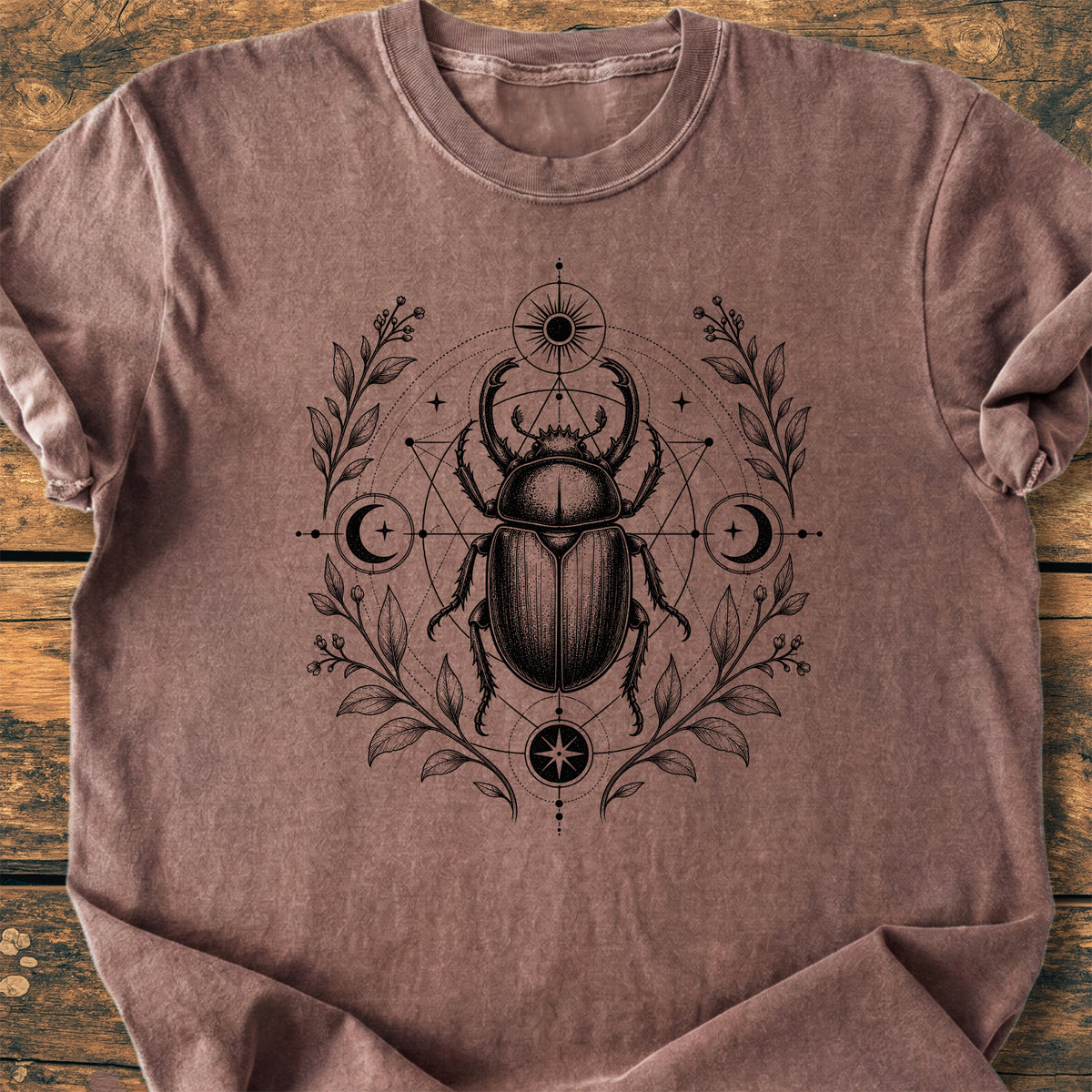 Sacred Beetle - Premium Vintage Tee