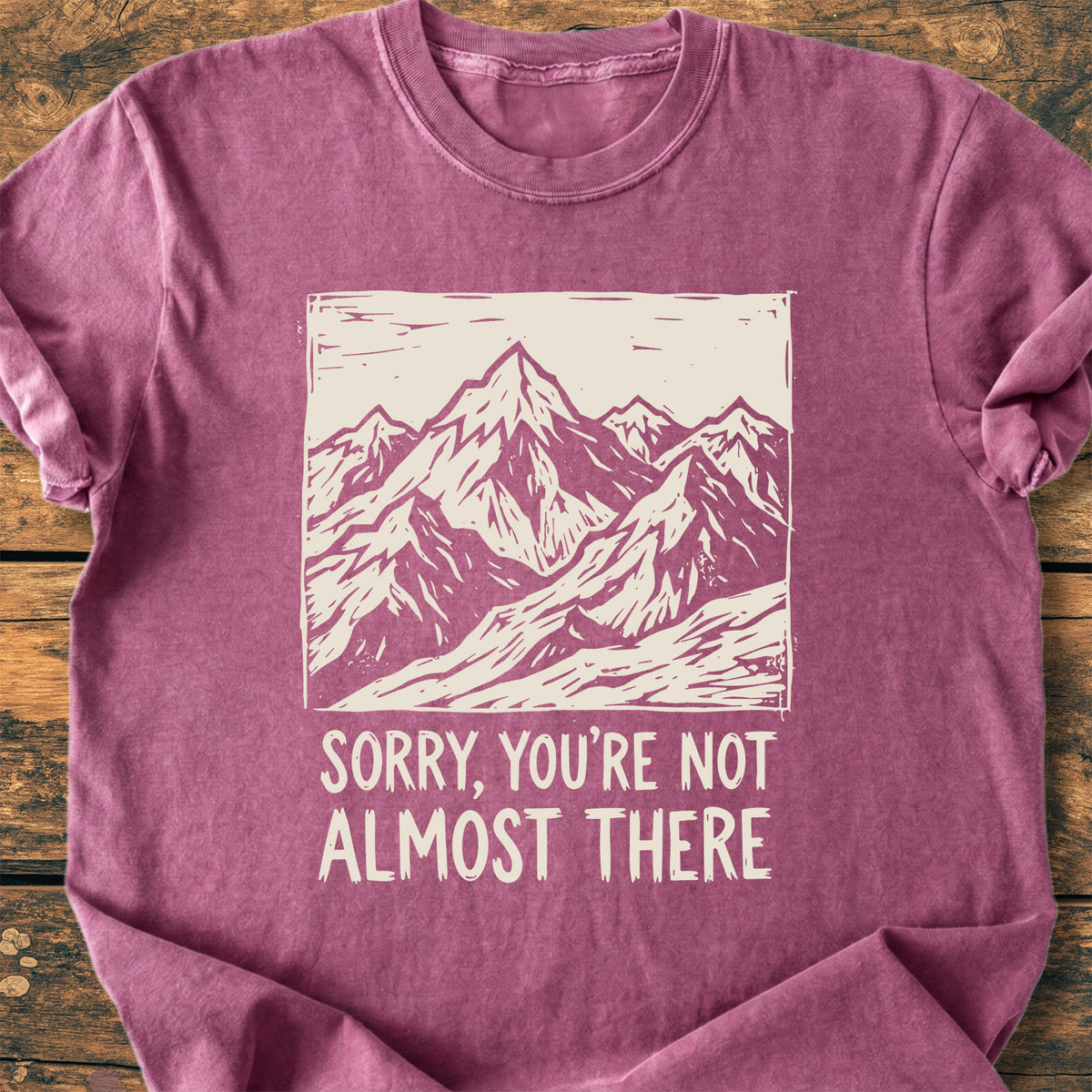 Not Almost There - Premium Vintage Tee
