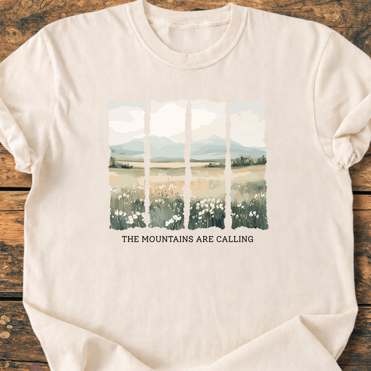 The Mountains Are Calling - Premium Vintage Tee