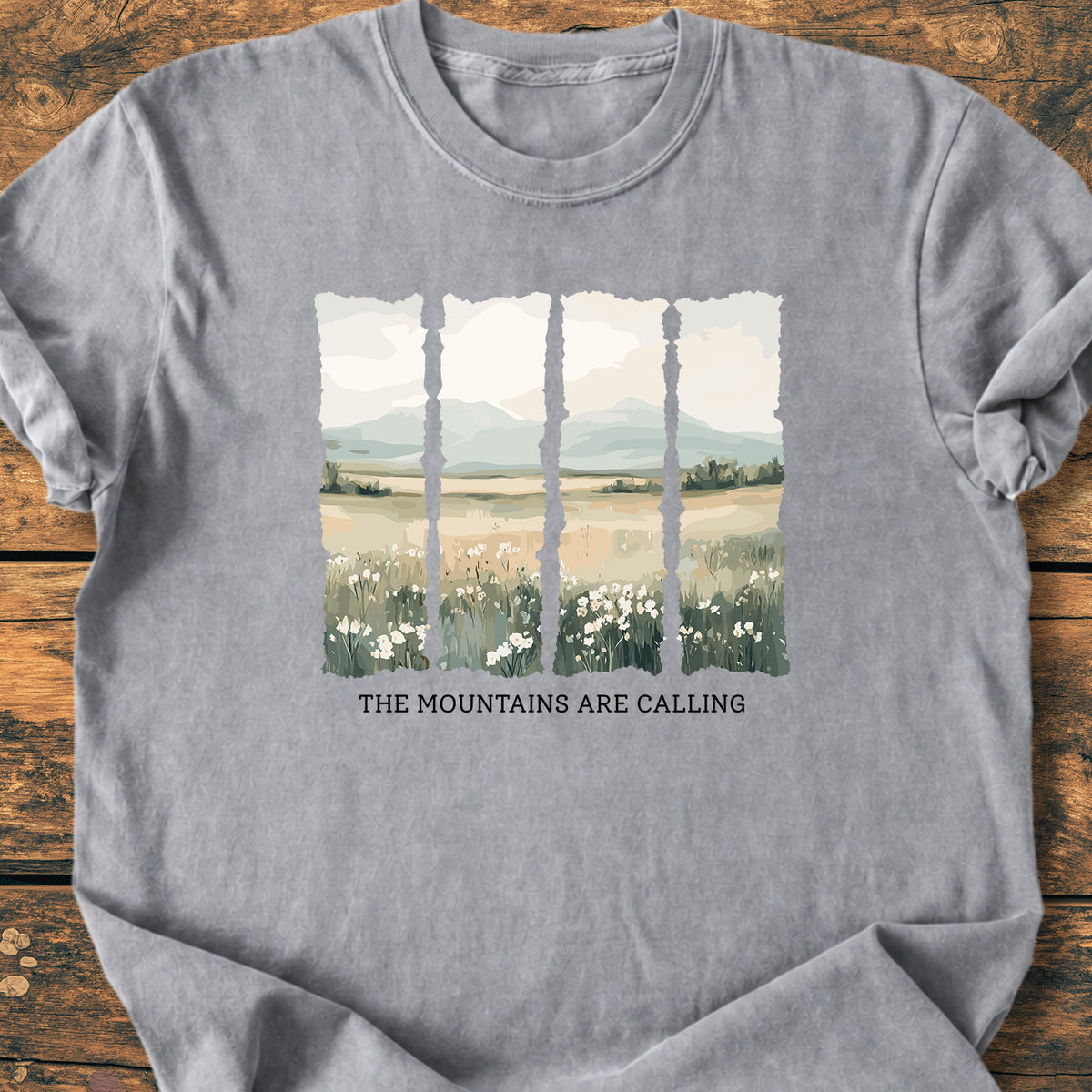 The Mountains Are Calling - Premium Vintage Tee