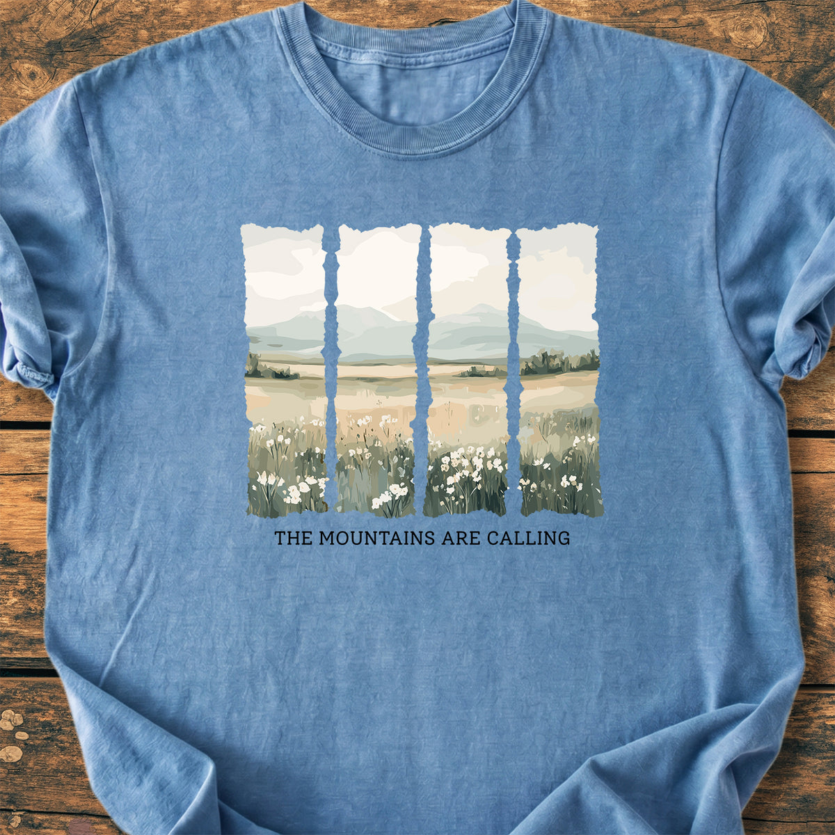 The Mountains Are Calling - Premium Vintage Tee
