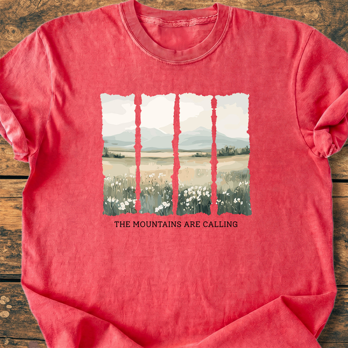 The Mountains Are Calling - Premium Vintage Tee
