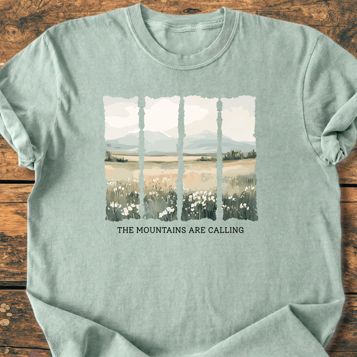 The Mountains Are Calling - Premium Vintage Tee
